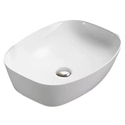 Fine Ceramic Basin Ultra Slim Gloss White 505mm - Beyond Bathware