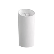 Freestanding Round Ceramic Basin Gloss White 960mm - Beyond Bathware