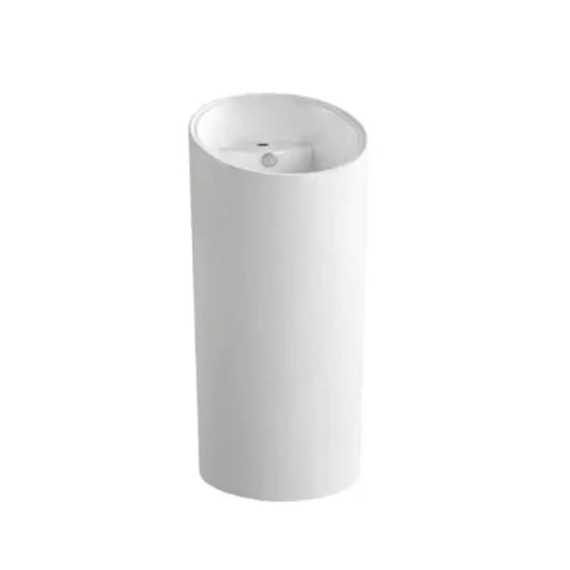 Freestanding Round Ceramic Basin Gloss White 960mm - Beyond Bathware