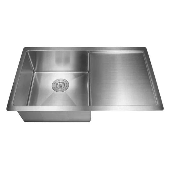 Hand Made Stainless Steel Kitchen Sink 810mm - Beyond Bathware