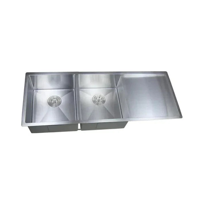 Handmade Kitchen Sink Stainless Steel 1160mm - Beyond Bathware