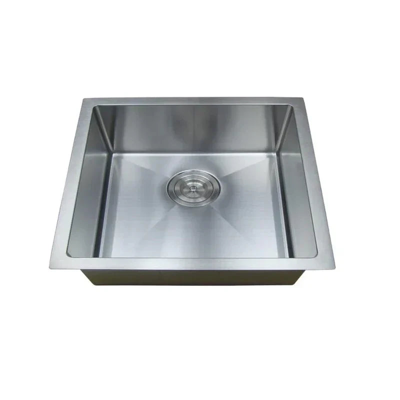 Handmade Stainless Steel Kitchen Sink 600mm - Beyond Bathware