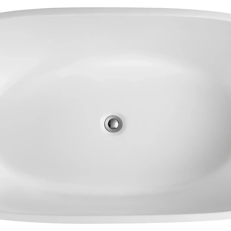 Olivia Freestanding Bathtub - Non Overflow - Aqualux Bathrooms- Poseidon