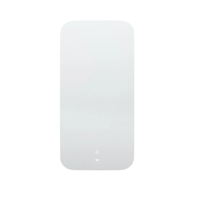 OTTI NEWPORT SOFT RECTANGLE FRAMELESS BACKLIT LED TUFFI MIRROR 450X900MM