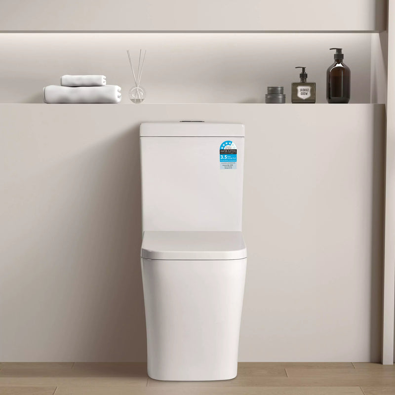 Qubist BTW Toilet Suite Gloss White - Beyond Bathware