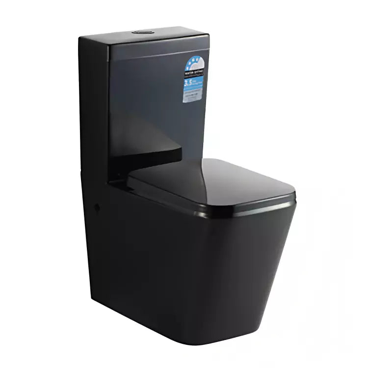 Qubist BTW Toilet Suite Gloss Black - Beyond Bathware