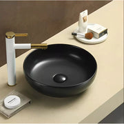 Round Above Counter Ceramic Art Basin 370mm - Beyond Bathware
