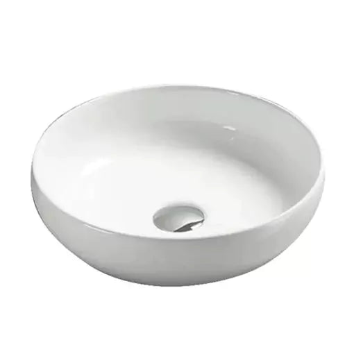 Round Above Counter Ceramic Art Basin 370mm - Beyond Bathware