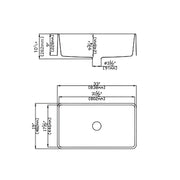 Quartz Undermount Single Bowl Kitchen Sink 838mm - Beyond Bathware