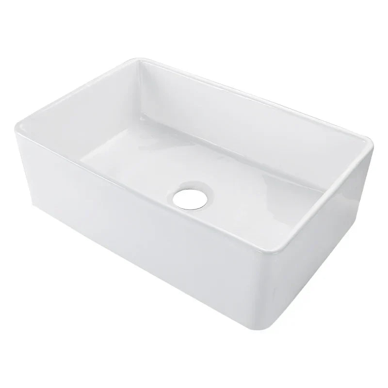 White Fermentale Ceramic Kitchen Sink - Beyond Bathware